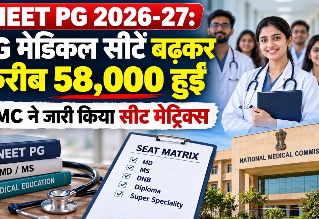 NEET PG 2026-27: करीब 58,000 सीटें