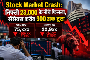 Sensex Nifty Today, निफ्टी 23000