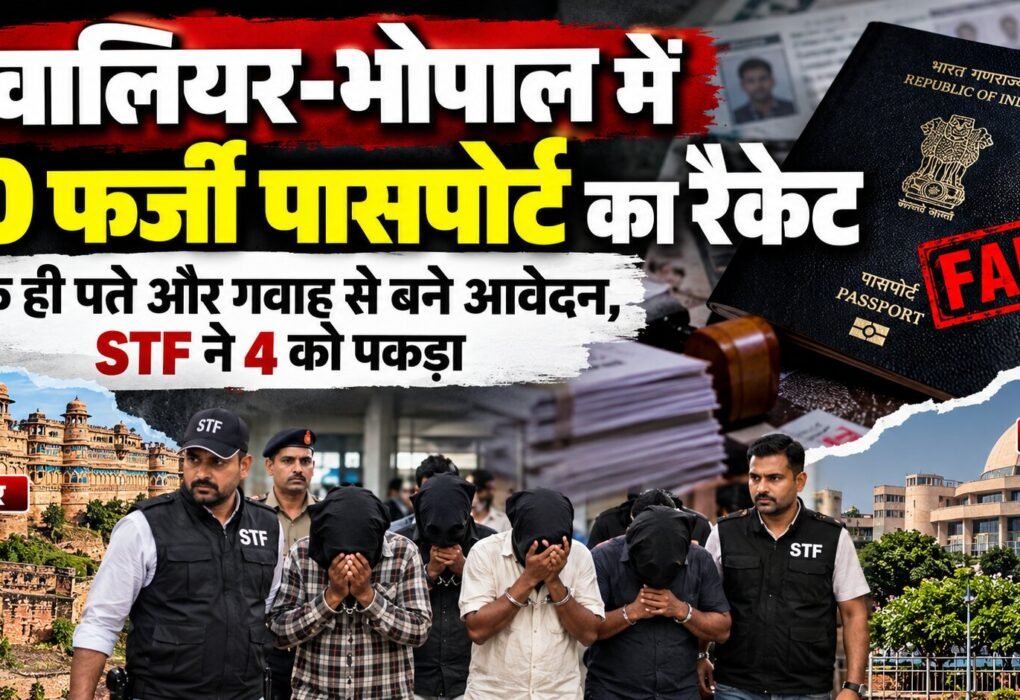 ग्वालियर फर्जी पासपोर्ट रैकेट