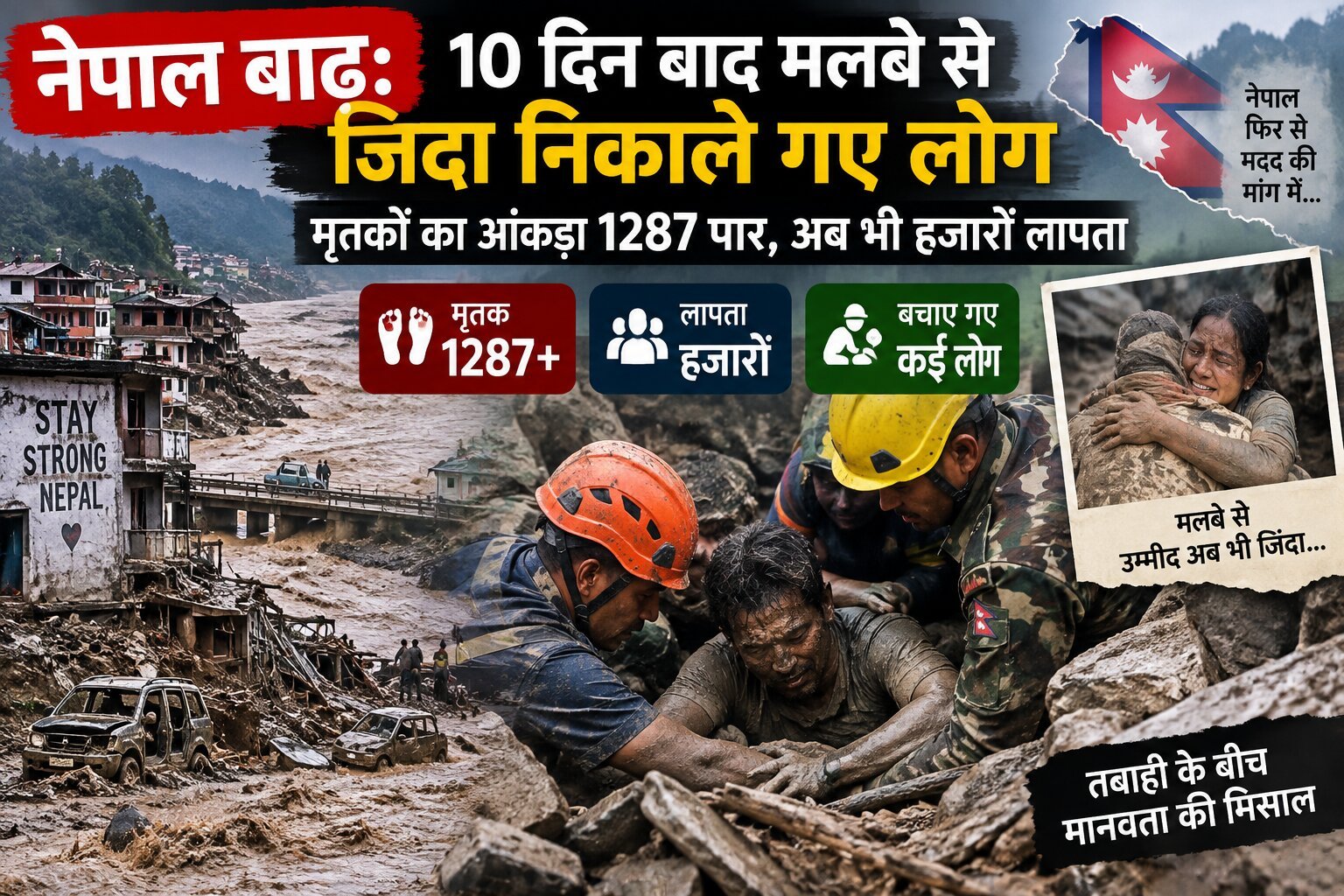 नेपाल बाढ़ मृतक संख्या,