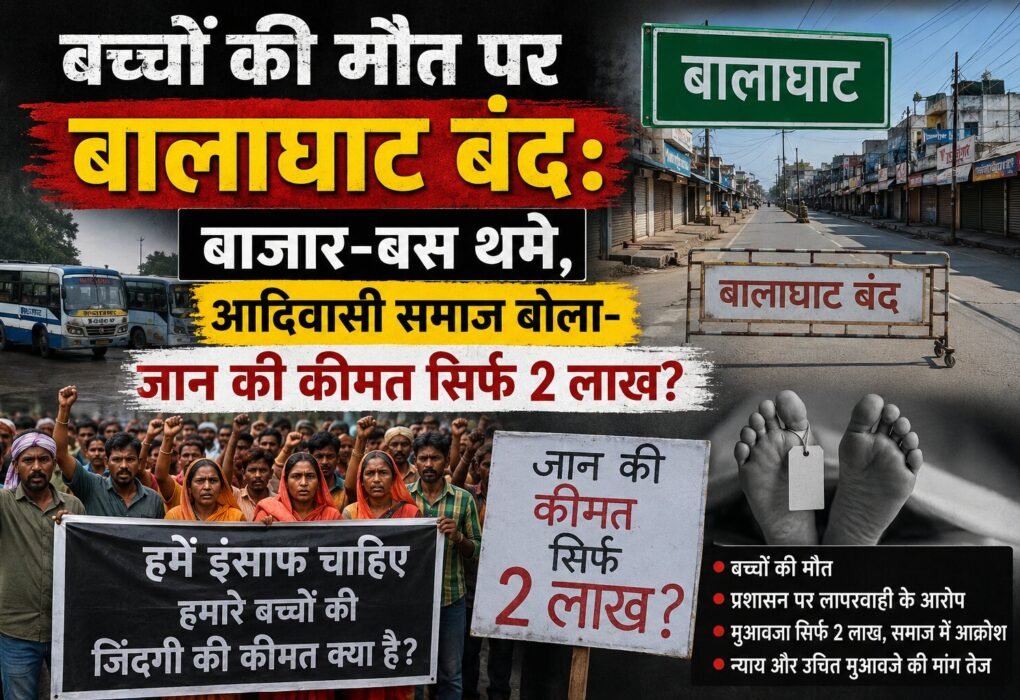 बालाघाट बच्चों की मौत