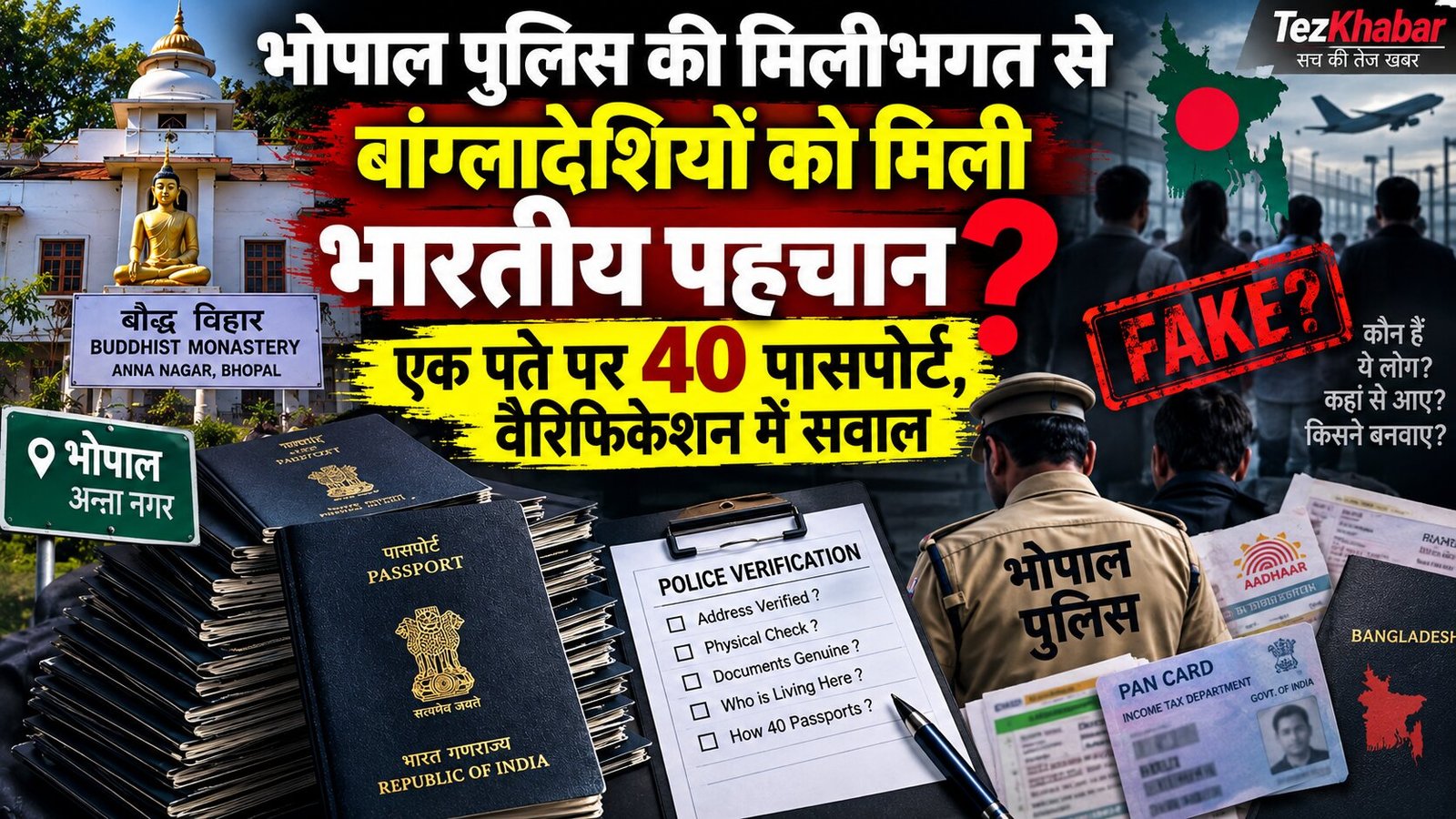 भोपाल फर्जी पासपोर्ट रैकेट