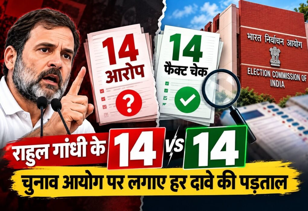 राहुल गांधी चुनाव आयोग आरोप फैक्ट चेक