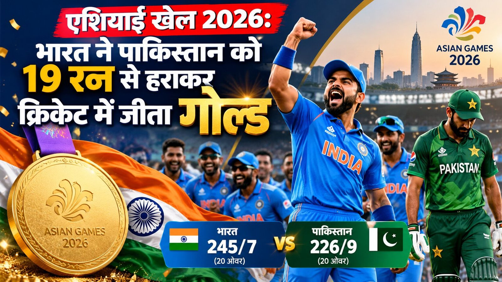 India vs Pakistan Asian Games 2026
