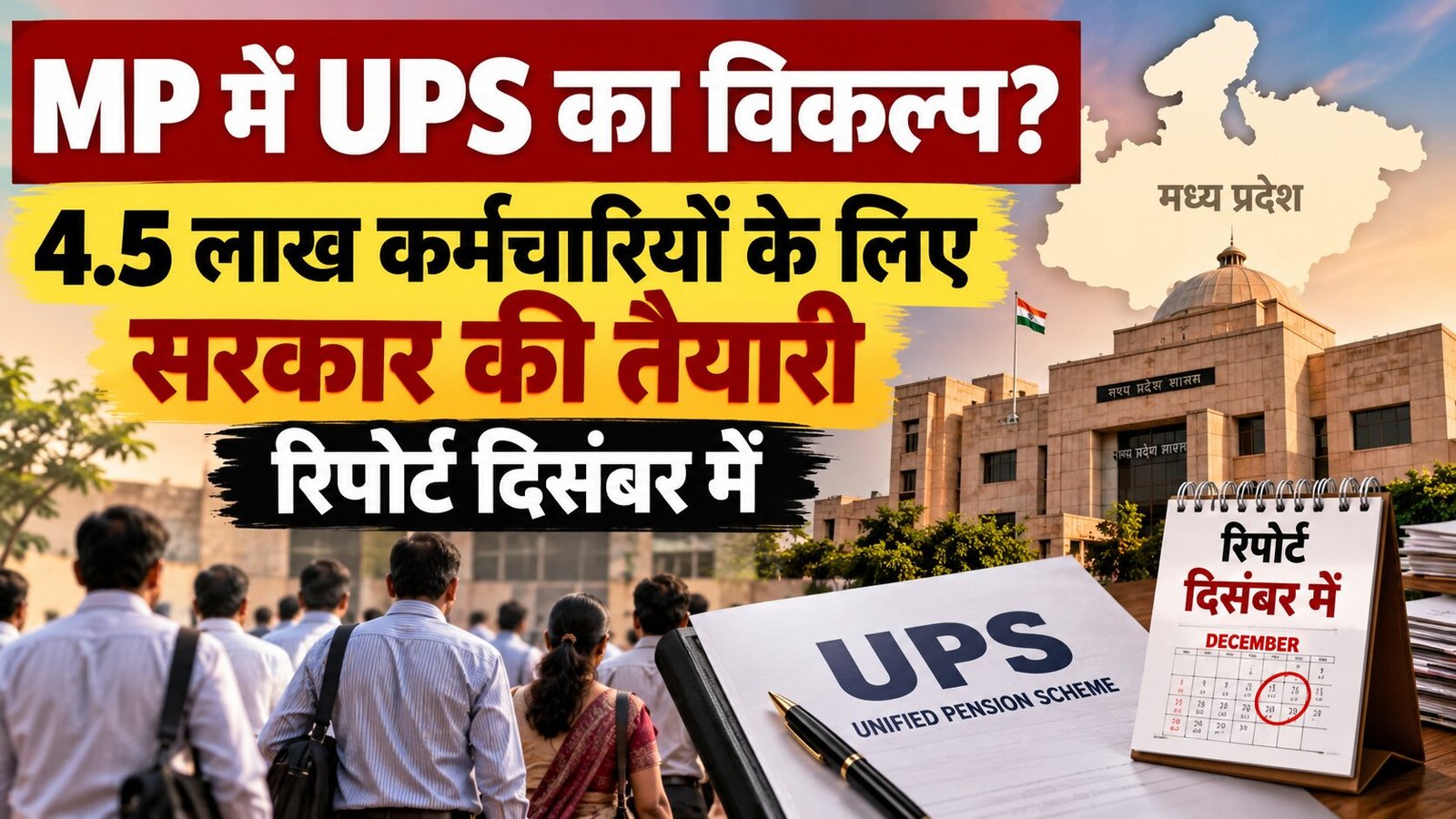 MP में UPS का विकल्प? अभी क्या तय है
