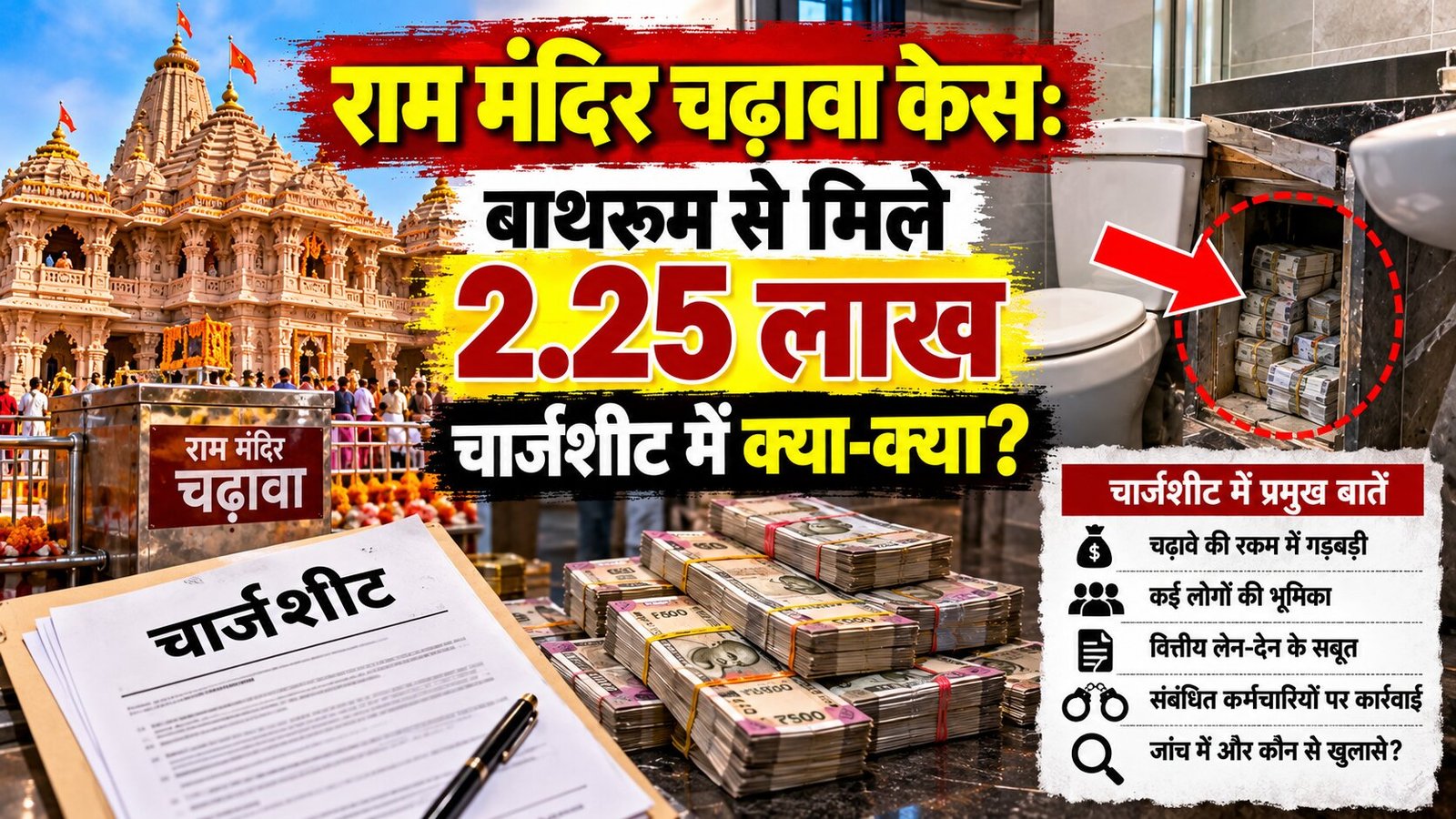राम मंदिर, अयोध्या Chartsheet